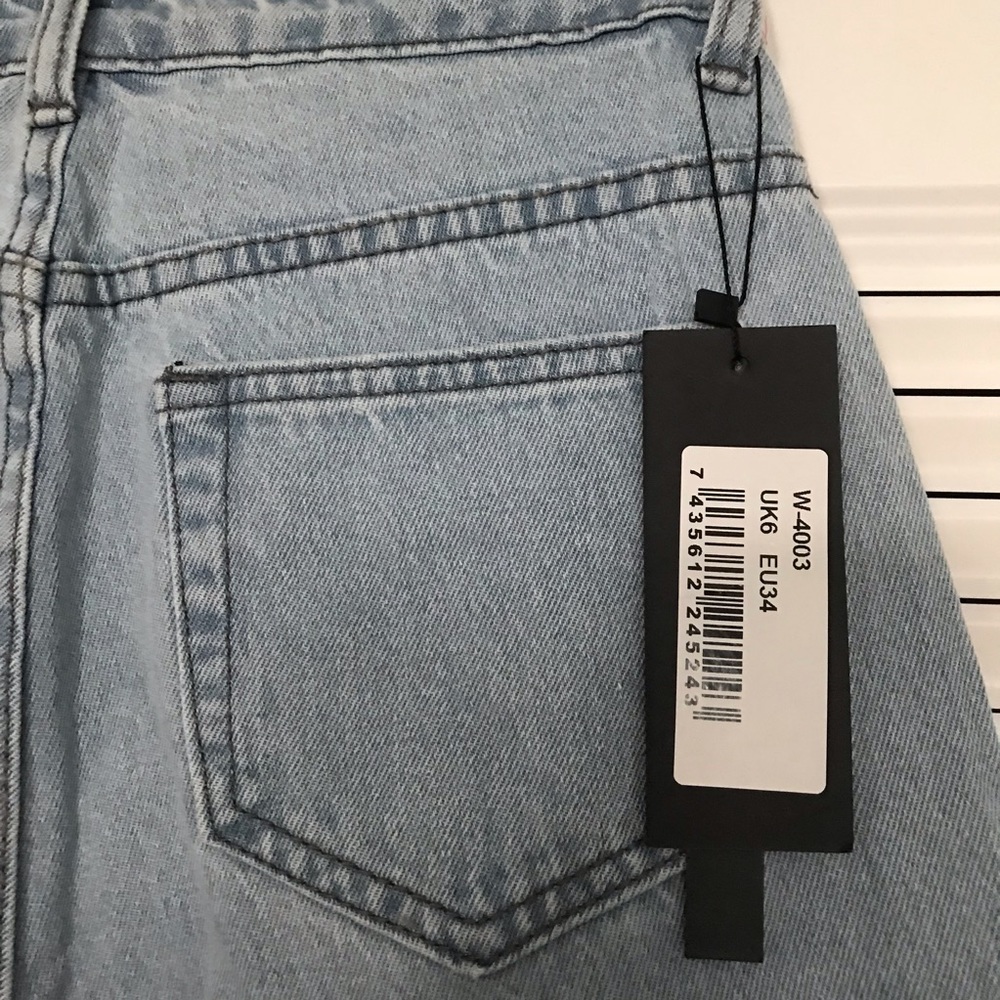 Pink stripe- High Rise jeans - Picture 5 of 5